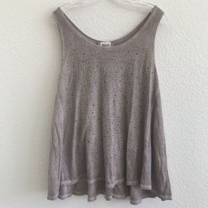3/$30 Vocal Beaded Tank Top